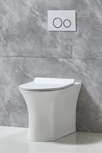 Унитаз приставной BelBagno Ancona BB1224CBR-P безободковый